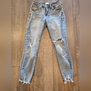 Altard State Ripped Ankle Jeans